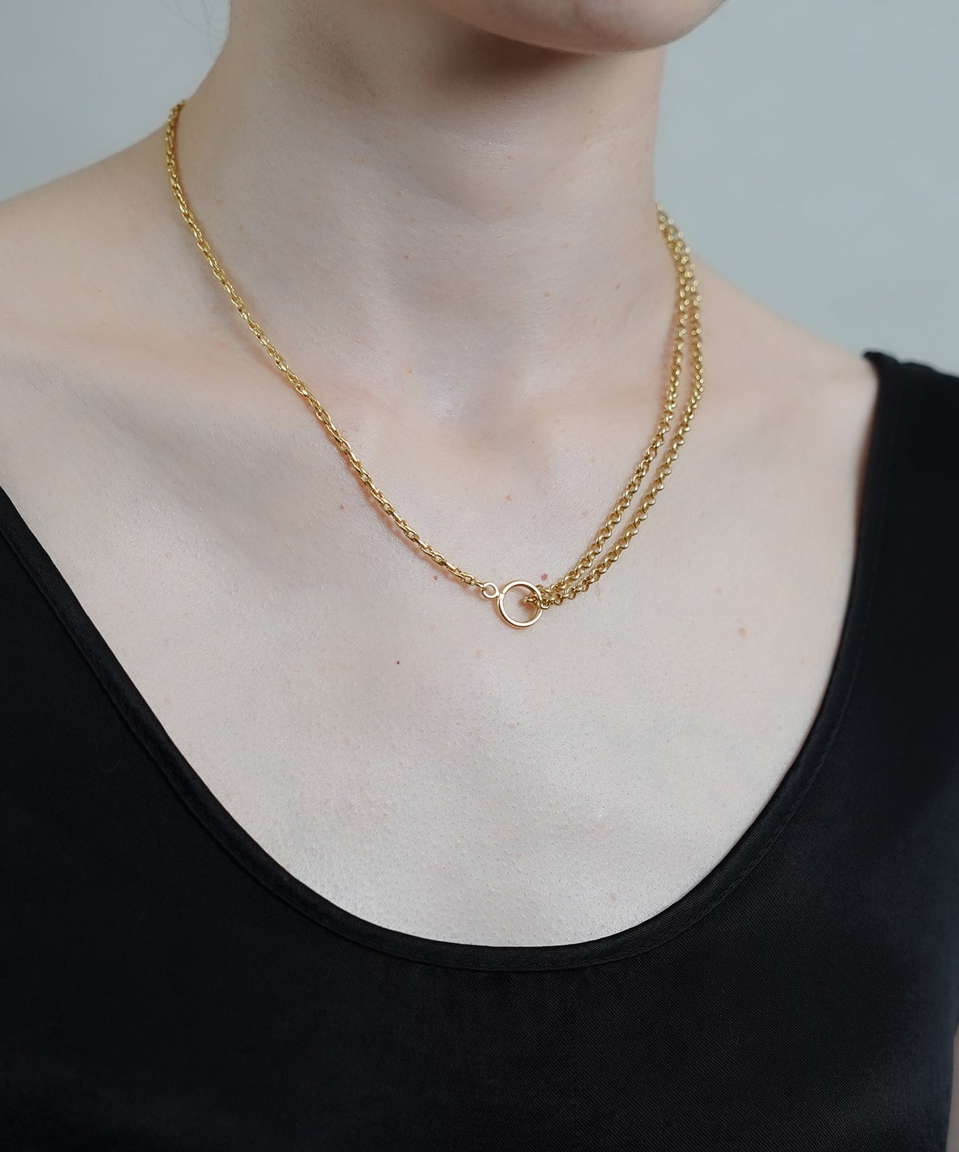 【Hei】brilliant triple cubic necklace〜ネックレス★韓国発 Hei】brilliant triple cubic necklace〜ネックレス☆韓国発 6