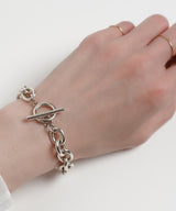 【ISOLATION / アイソレーション】Silver925 Oval Chain Bracelet / ISB-0112