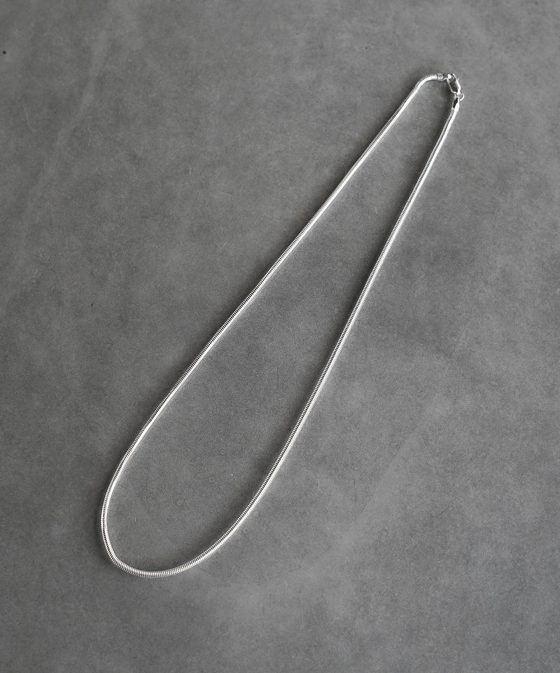 【ISOLATION / アイソレーション】SV925 Snake Chain Necklace (40cm,50cm) / ILN-0141