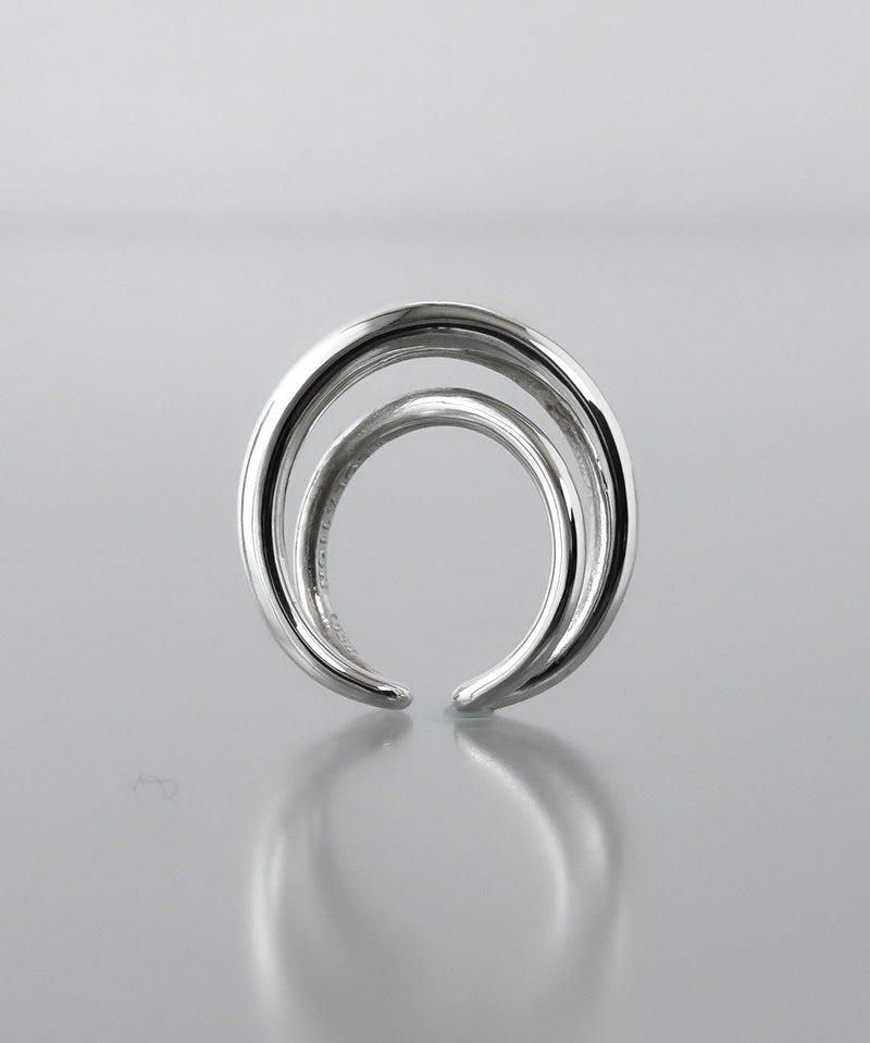 【ISOLATION / アイソレーション】Silver925 Orb Ring (PTコーティング）/	ISR-0106P