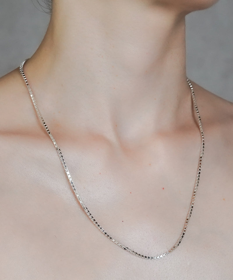 【ISOLATION / アイソレーション】SV925 Venetian Chain Necklace(40cm,45cm) / ILN-0140