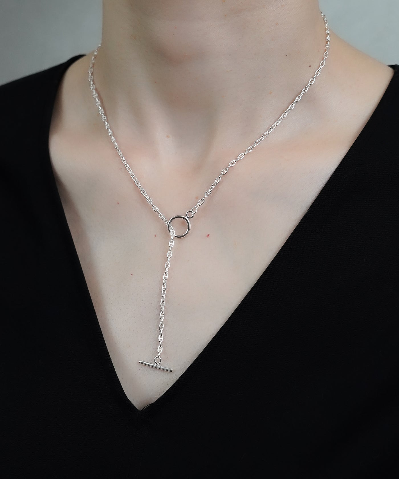 ISOLATION / アイソレーション】Silver925 Marine Chain Necklace S