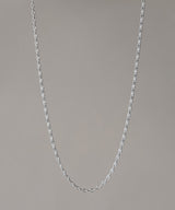 【ISOLATION / アイソレーション】(UNISEX) SV925 Marine Chain Necklace M (60cm) / ILN-0147
