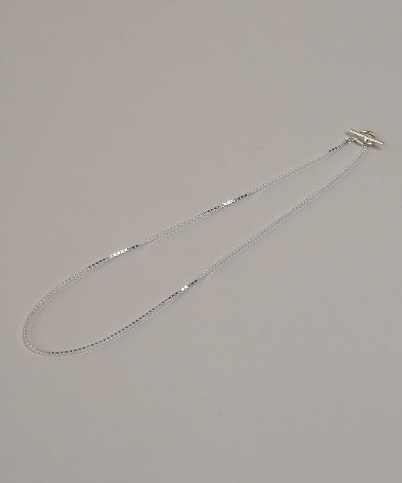 【ISOLATION / アイソレーション】(UNISEX) SV925 Venetian Chain Necklace (50cm)/ ISN-0135