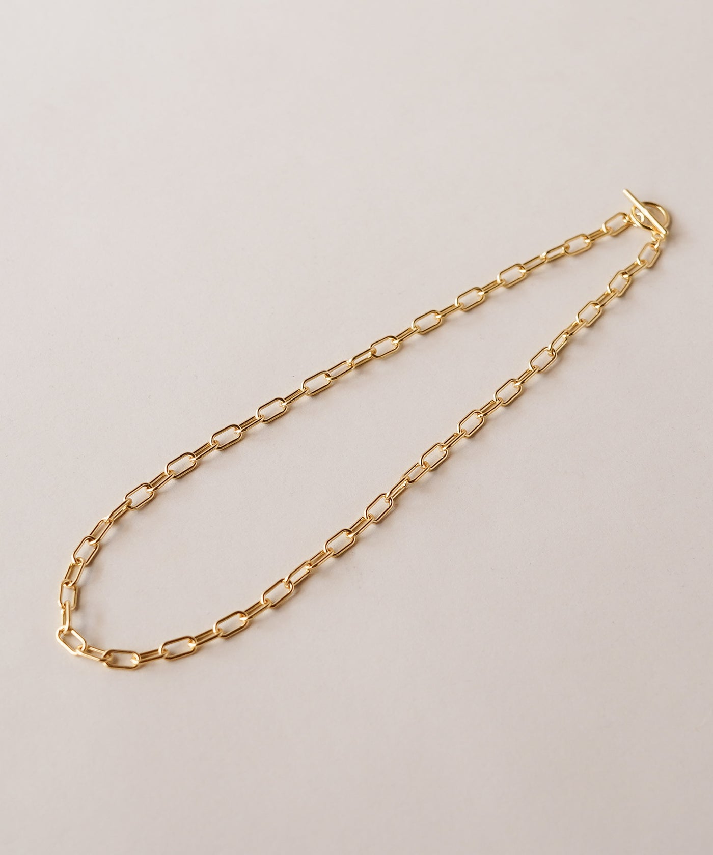 ISOLATION / アイソレーション】SV925 Oval Chain Necklace (40cm