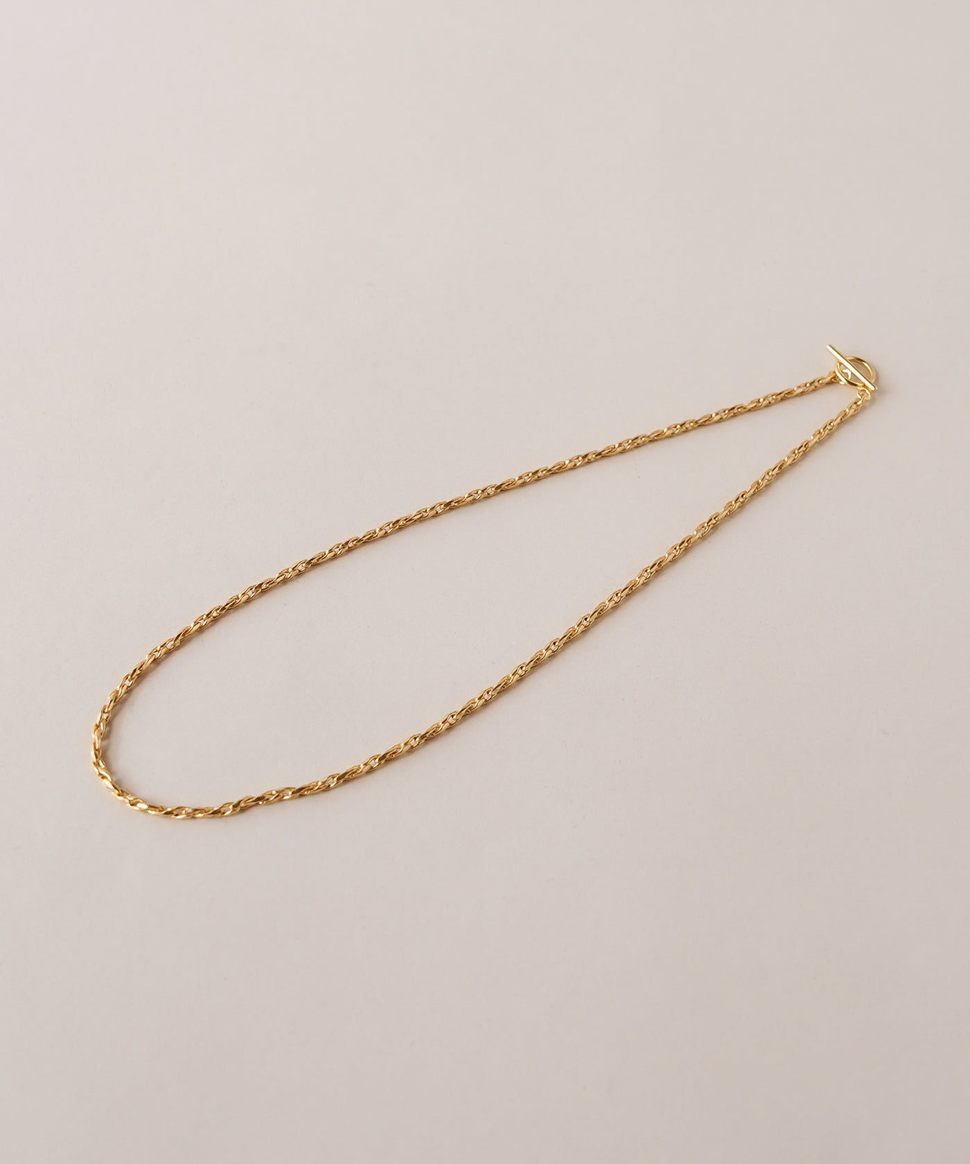 ISOLATION / アイソレーション】SV925 Twist Chain Necklace (45cm