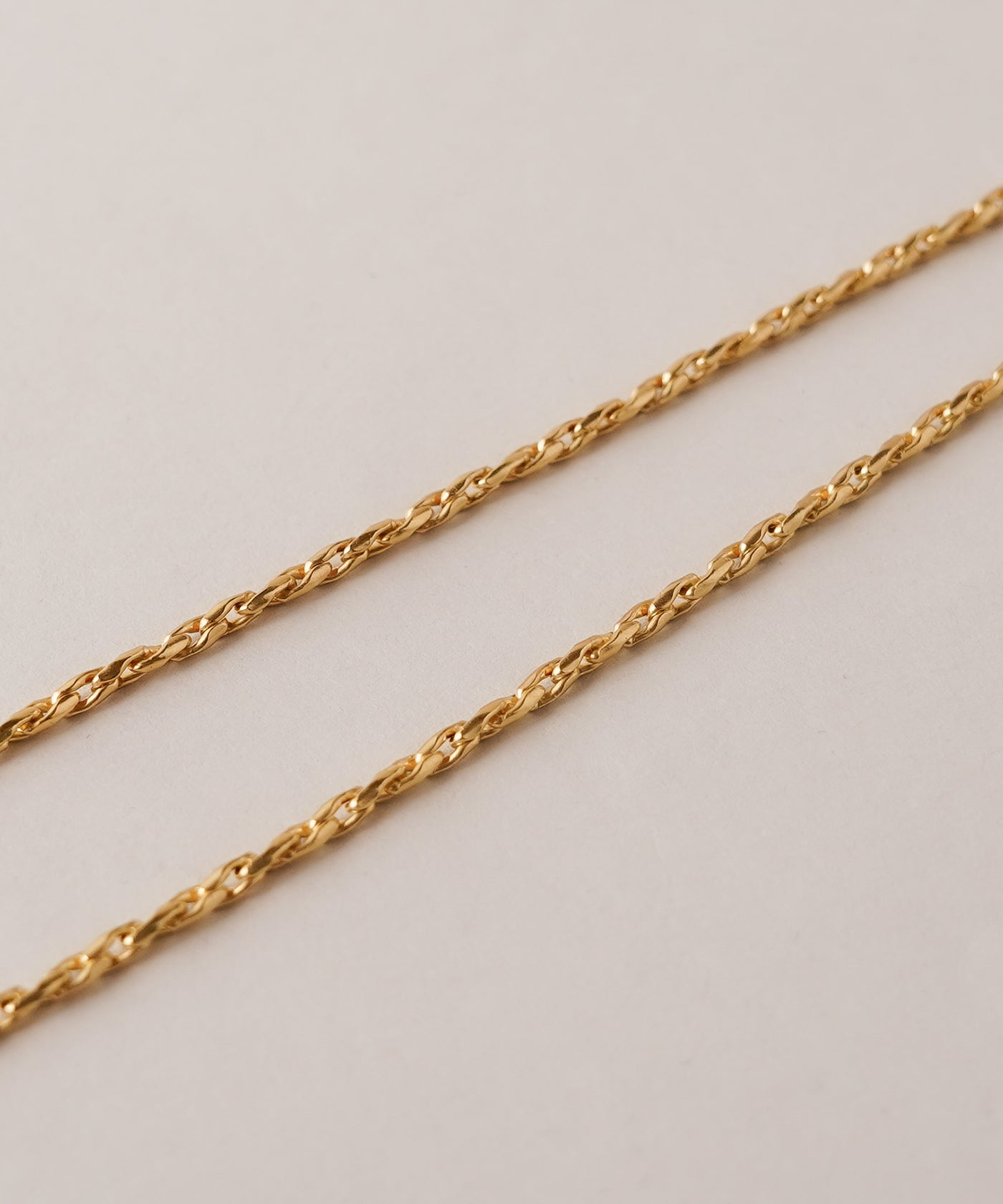 ISOLATION / アイソレーション】SV925 Twist Chain Necklace (45cm