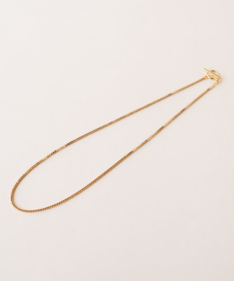 【ISOLATION / アイソレーション】Silver925 Venetian Chain Necklace(40cm) / ILN-0150G