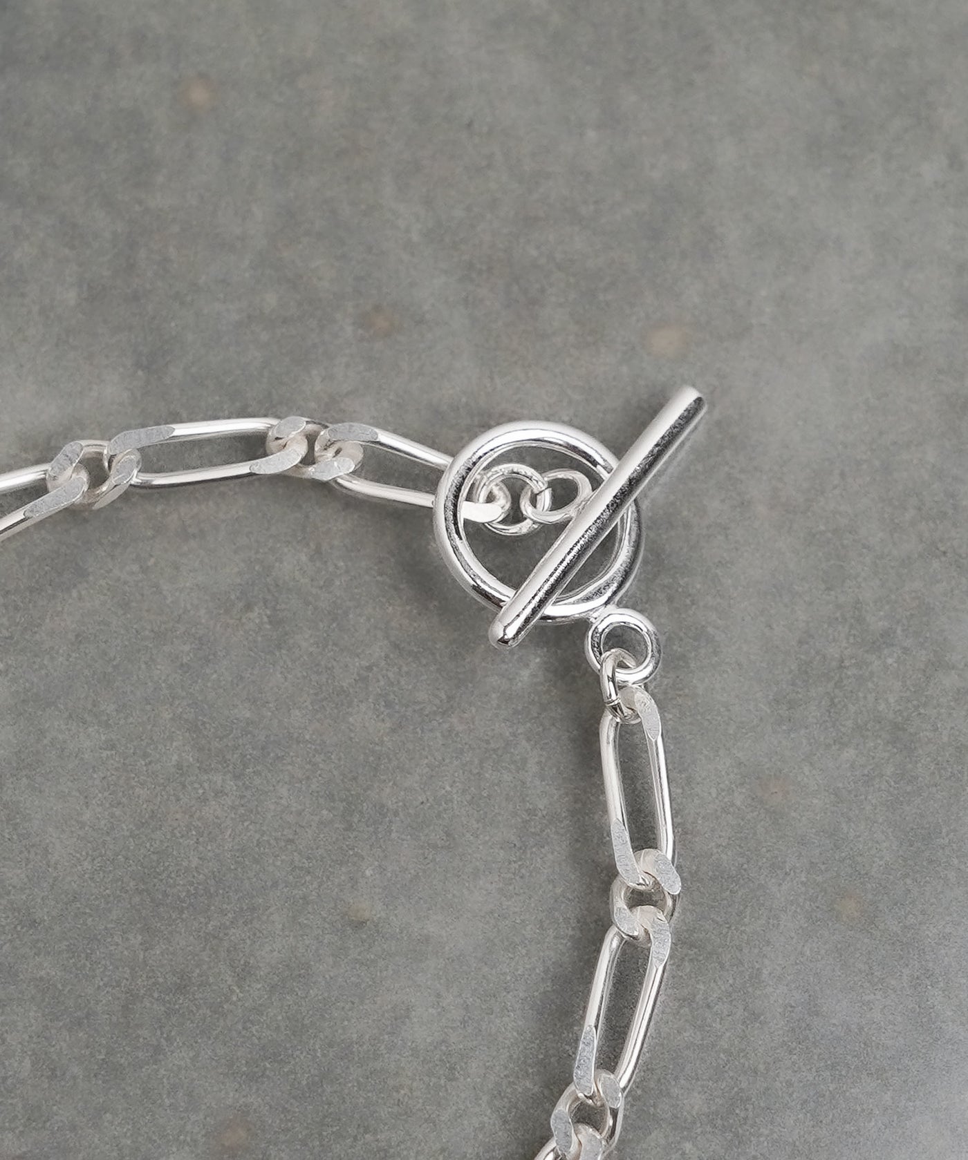 ISOLATION / アイソレーション】Silver925 Figaro Chain Bracelet