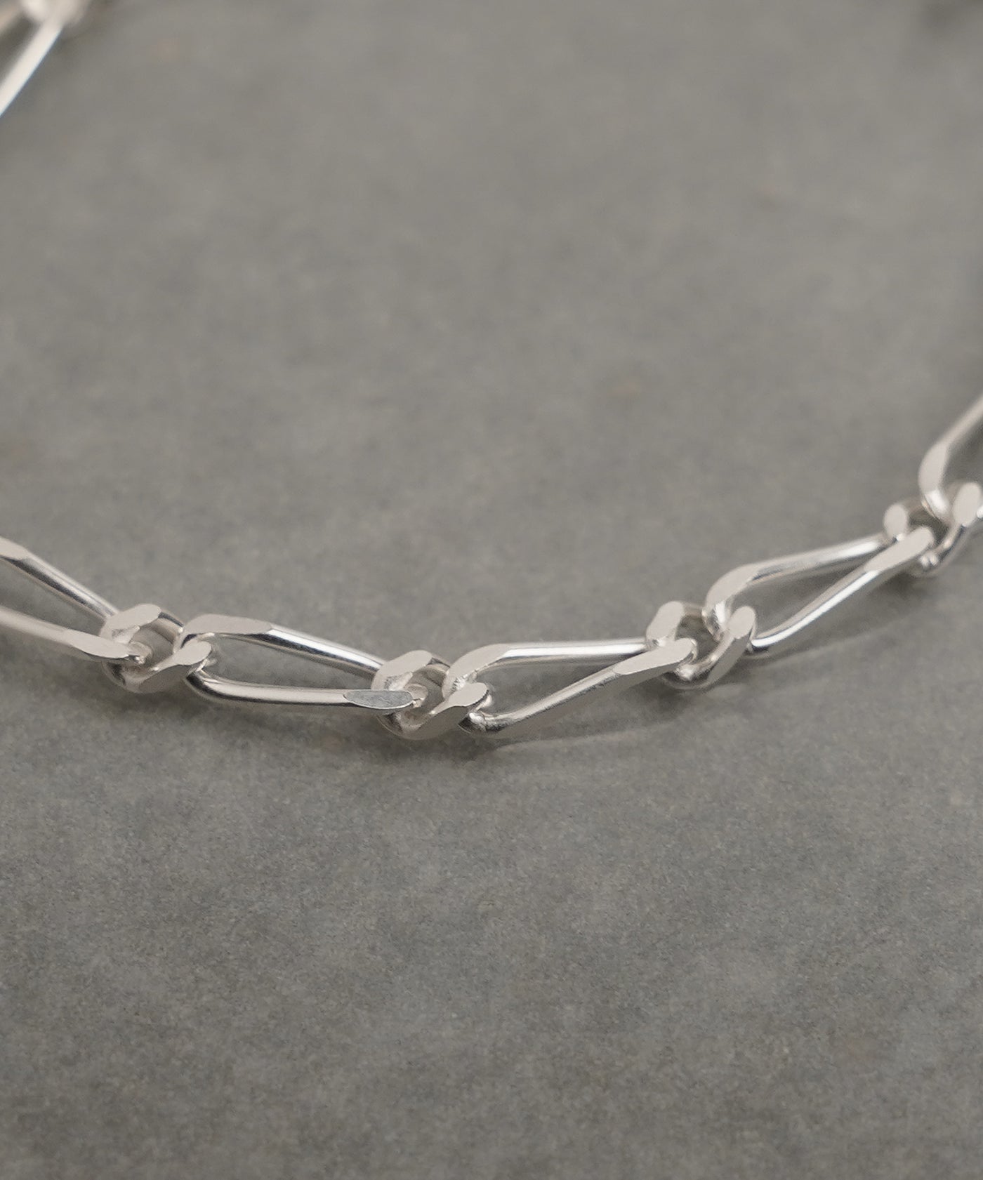 ISOLATION / アイソレーション】Silver925 Figaro Chain Bracelet