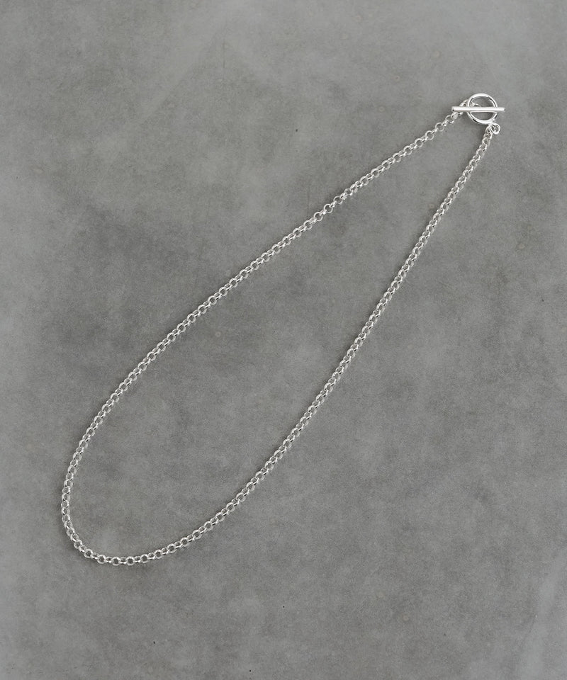 【ISOLATION / アイソレーション】SV925 Round Chain Necklace S (40cm,45cm) / ILN-0143