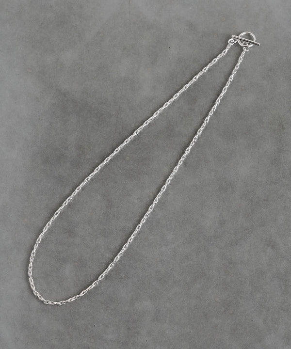 【ISOLATION / アイソレーション】Silver925 Twist Chain Necklace S (40cm,45cm) / ILN-0151