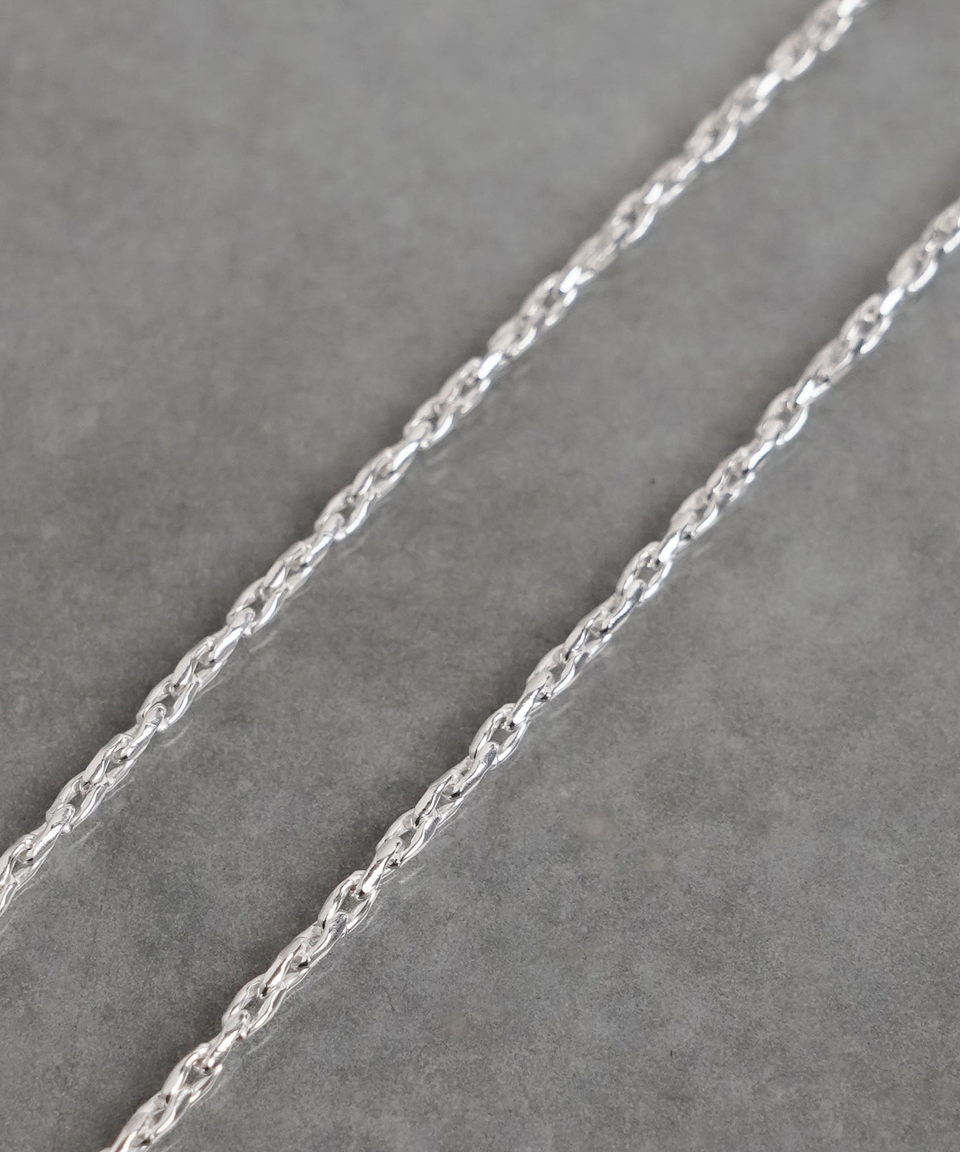 ISOLATION / アイソレーション】Silver925 Twist Chain Necklace S 