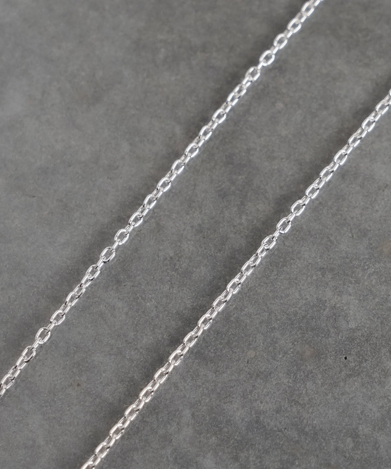 【ISOLATION / アイソレーション】Silver925  Oval Chain Necklace S (40cm,45cm) / ILN-0153