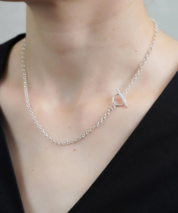 【ISOLATION / アイソレーション】Round　Chain Necklace S (K18gp)(40cm/ 45cm) / ILN-0143G