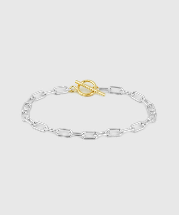 【ISOLATION / アイソレーション】SV925 Oval Chain Bracelet /  ILB-0101