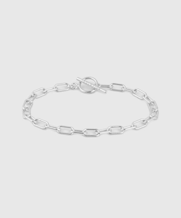 【ISOLATION / アイソレーション】SV925 Oval Chain Bracelet /  ILB-0101