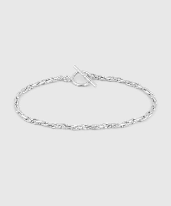 【ISOLATION / アイソレーション】SV925 Twist Chain Bracelet / ILB-0102