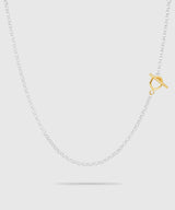 【ISOLATION / アイソレーション】SV925 Round Chain Necklace S (40cm,45cm) / ILN-0143