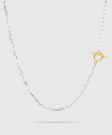 【ISOLATION / アイソレーション】Silver925 Cut Chain Necklace(40cm) / ILN-0149