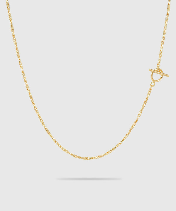 【ISOLATION / アイソレーション】Silver925 Twist Chain Necklace S / ILN-0151G