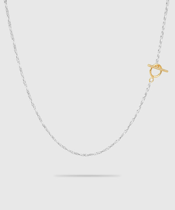 【ISOLATION / アイソレーション】Silver925 Twist Chain Necklace S (40cm,45cm) / ILN-0151