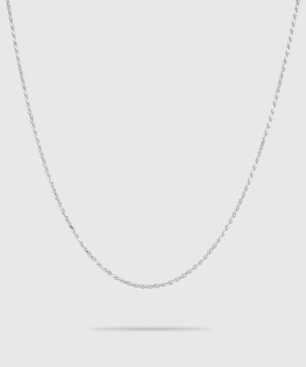 【ISOLATION / アイソレーション】Silver925  French Rope Chain Necklace (40cm,45cm) / ILN-0152