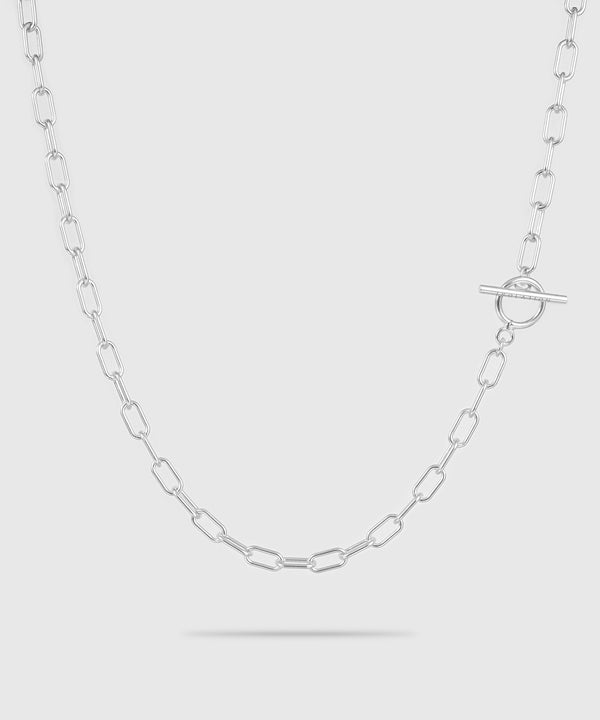 【ISOLATION / アイソレーション】SV925 Oval Chain Necklace (40cm,50cm) / ILN-0101