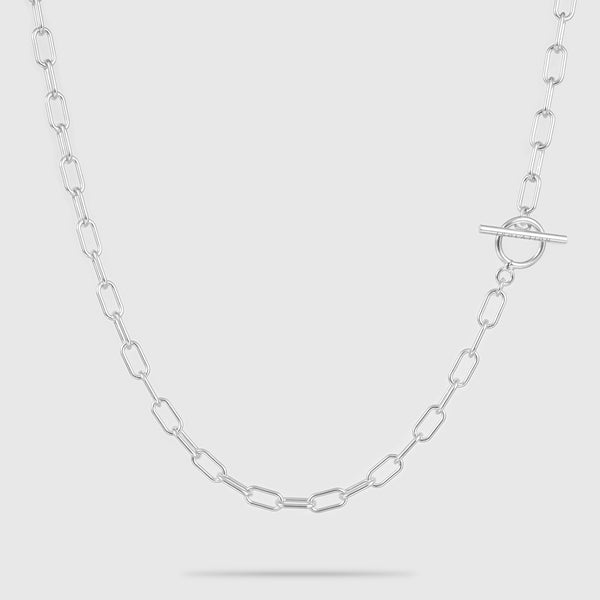 ISOLATION / アイソレーション】SV925 Oval Chain Necklace (40cm,50cm