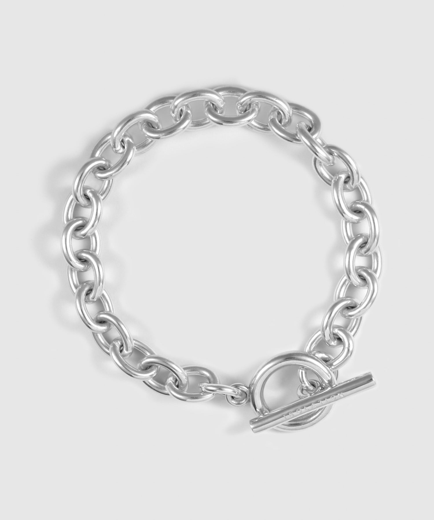 【ISOLATION / アイソレーション】Oval Chain Bracelet / ISB-0112-M – ISOLATION JEWELRY