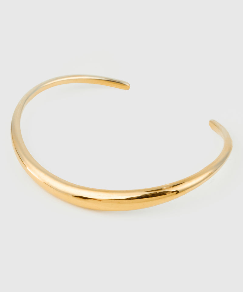 【ISOLATION / アイソレーション】 Curve Bangle /ISB-0303G(GOLD)