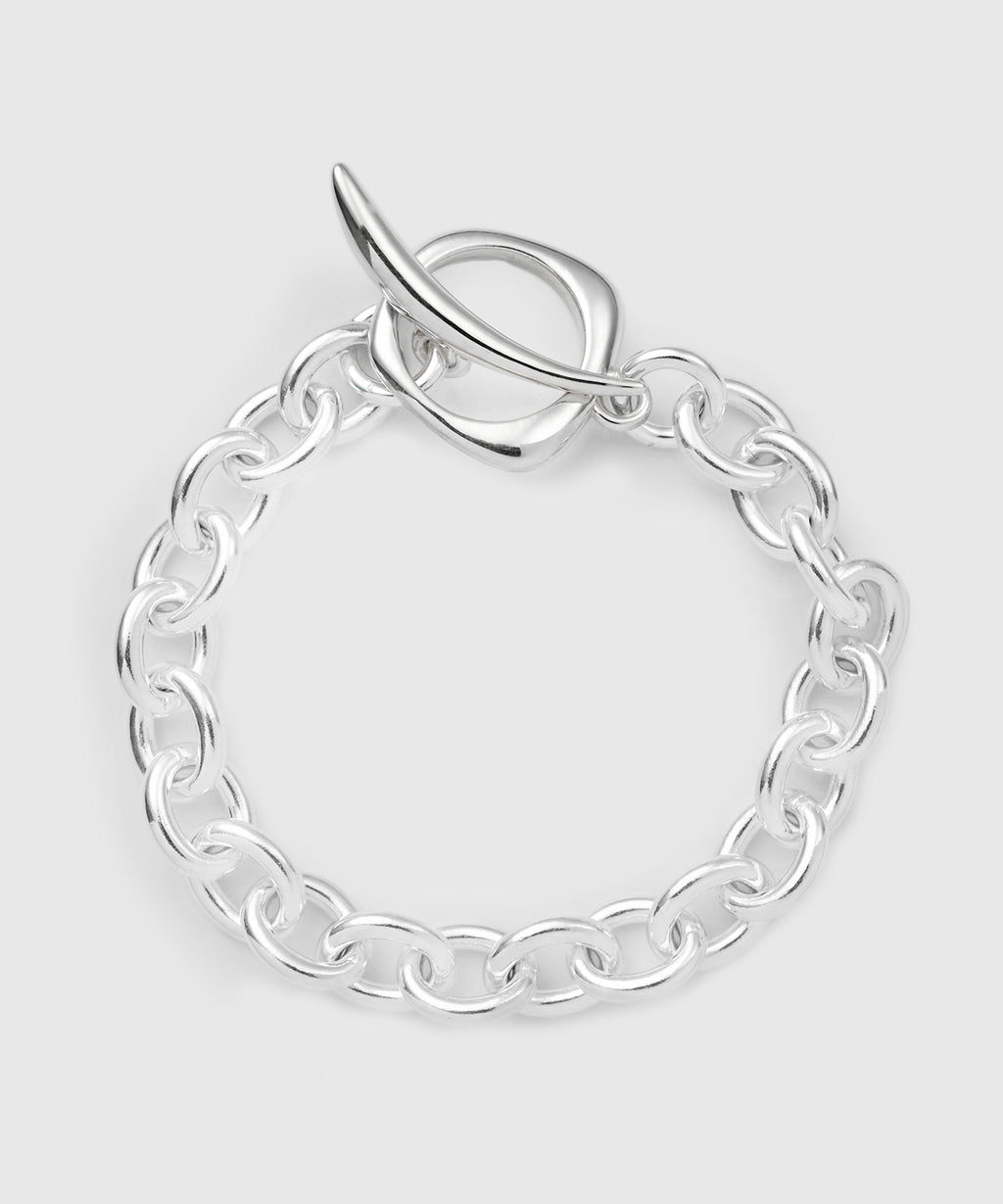 ISOLATION】Sculpture Bracelet(18cm) /ISB-0304(SILVER) – ISOLATION