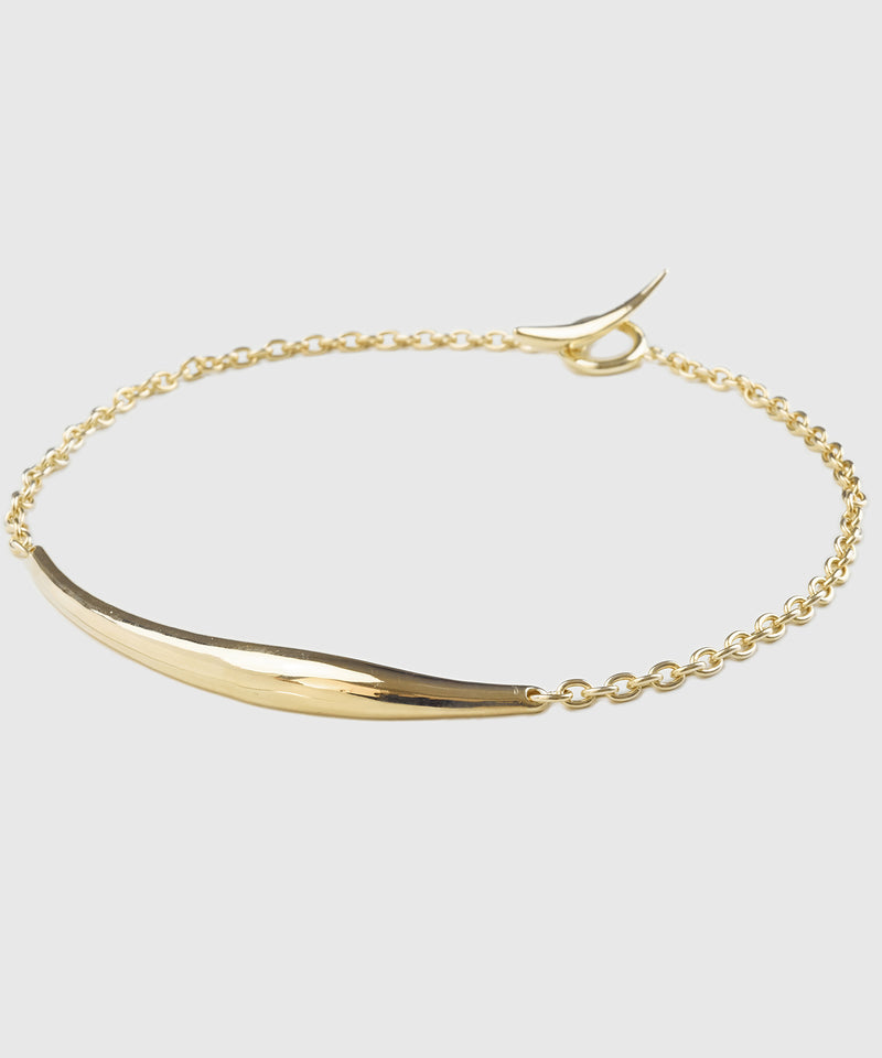 【ISOLATION / アイソレーション】Bold Curve Choker /ISC-0301G(GOLD)