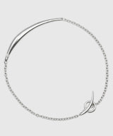 【ISOLATION / アイソレーション】Bold Curve Choker /ISC-0301(SILVER)