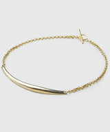 【ISOLATION / アイソレーション】Curve Choker(38cm)(40cm)(43cm) /ISC-0302G(GOLD)