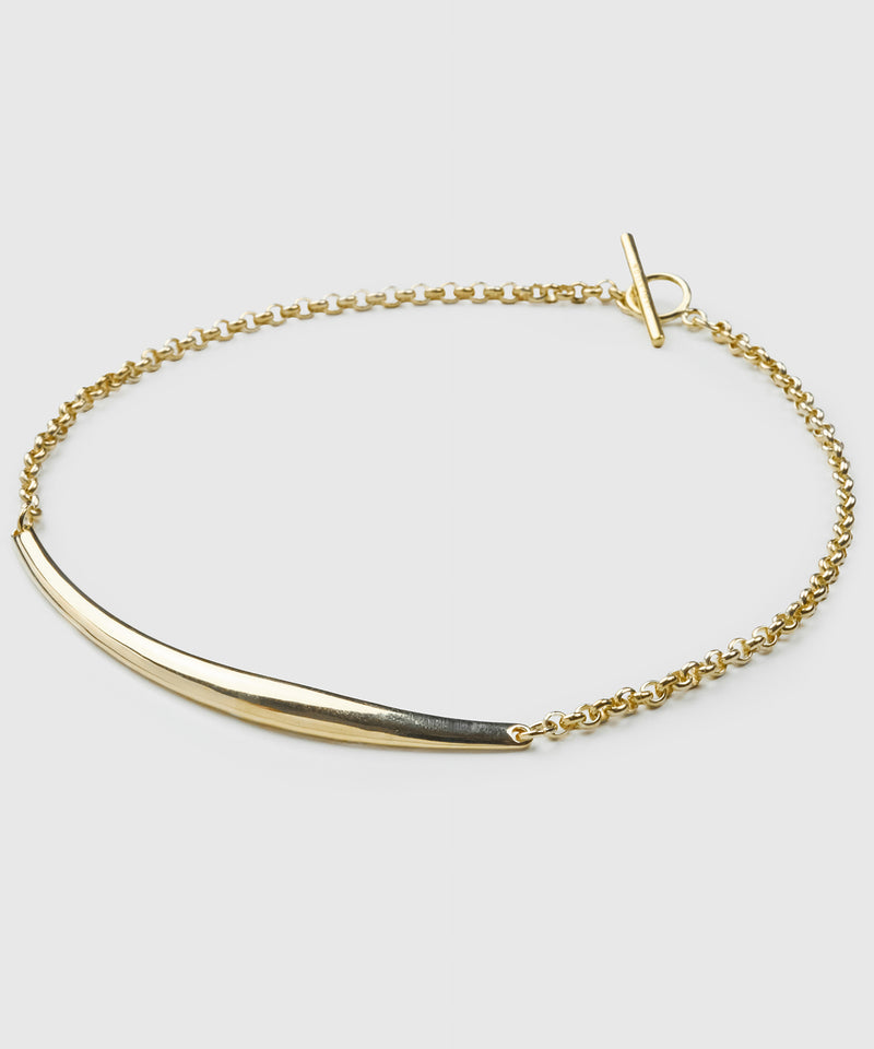 【ISOLATION / アイソレーション】Curve Choker(38cm)(40cm)(43cm) /ISC-0302G(GOLD)