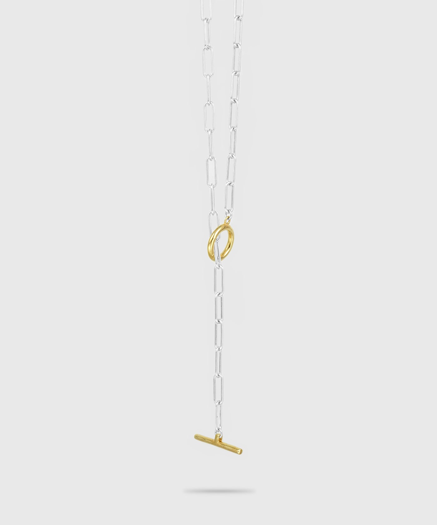 ISOLATION / アイソレーション】SV925 Rectangle Chain Necklace (50cm 