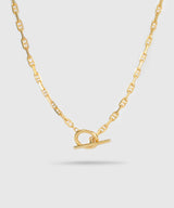 【ISOLATION / アイソレーション】silver925 Anchor Chain Necklace (K18gp) (45cm) / ISN-0140G