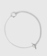 【ISOLATION / アイソレーション】Sculpture Long Necklace(70cm) / ISN-0304(SILVER)