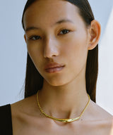 【ISOLATION / アイソレーション】Bold Curve Choker /ISC-0301G(GOLD)
