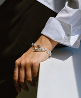 【ISOLATION / アイソレーション】Sculpture Bracelet(18cm) /ISB-0304(SILVER)