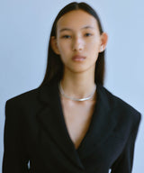 【ISOLATION / アイソレーション】Bold Curve Choker /ISC-0301(SILVER)