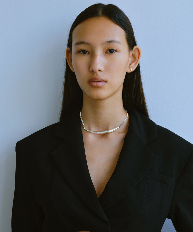 【ISOLATION / アイソレーション】Bold Curve Choker /ISC-0301(SILVER)