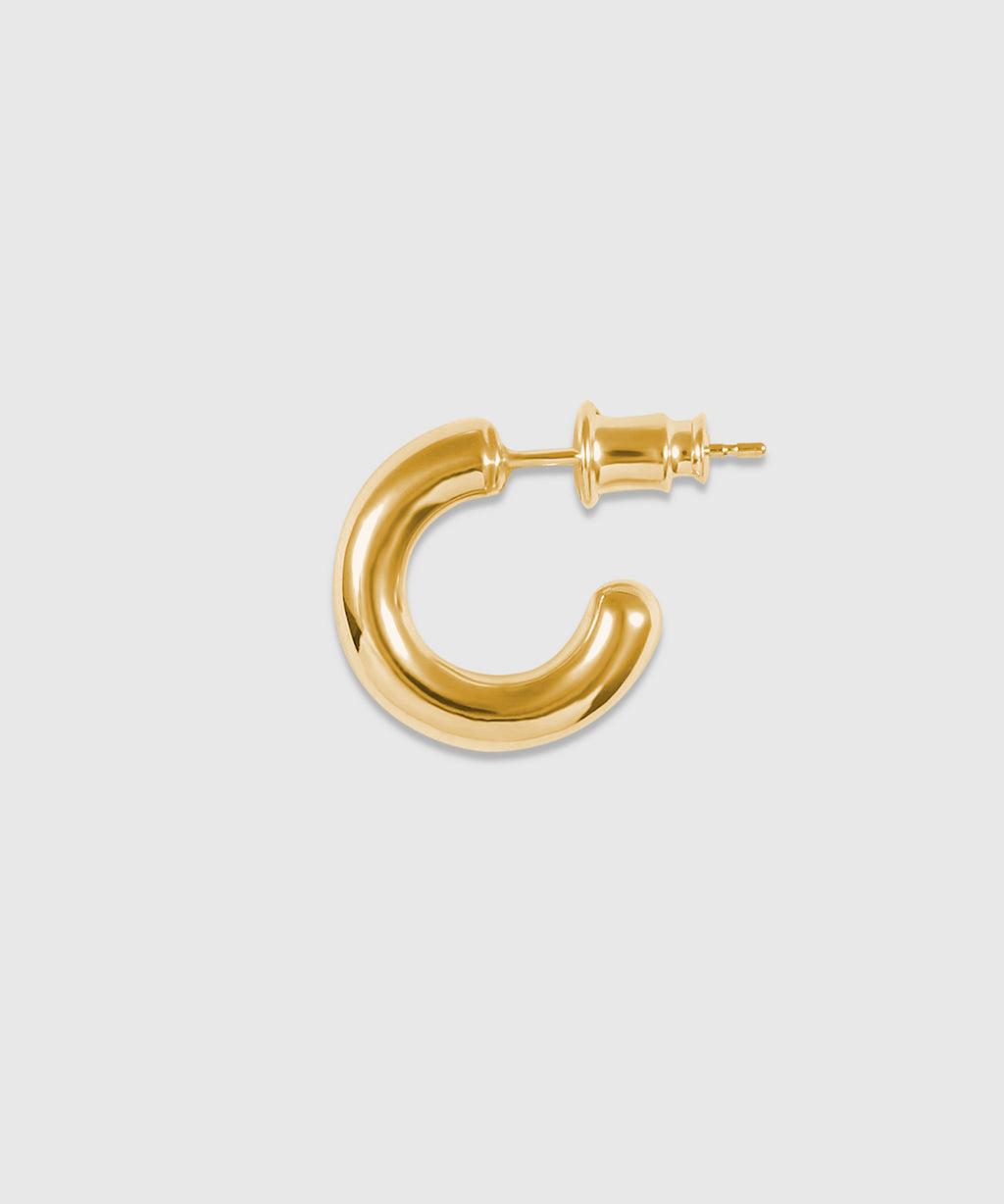 ISOLATION / アイソレーション】SV925 Classic Hoop Pierce / GOLD 15mm（片耳）/ ISP-0 –  ISOLATION JEWELRY