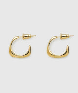 【ISOLATION / アイソレーション】Sculpture Hoop Pierce /ISP-0306G(GOLD)