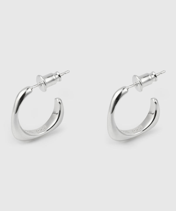 【ISOLATION / アイソレーション】Sculpture Hoop Pierce /ISP-0306G(SILVER)