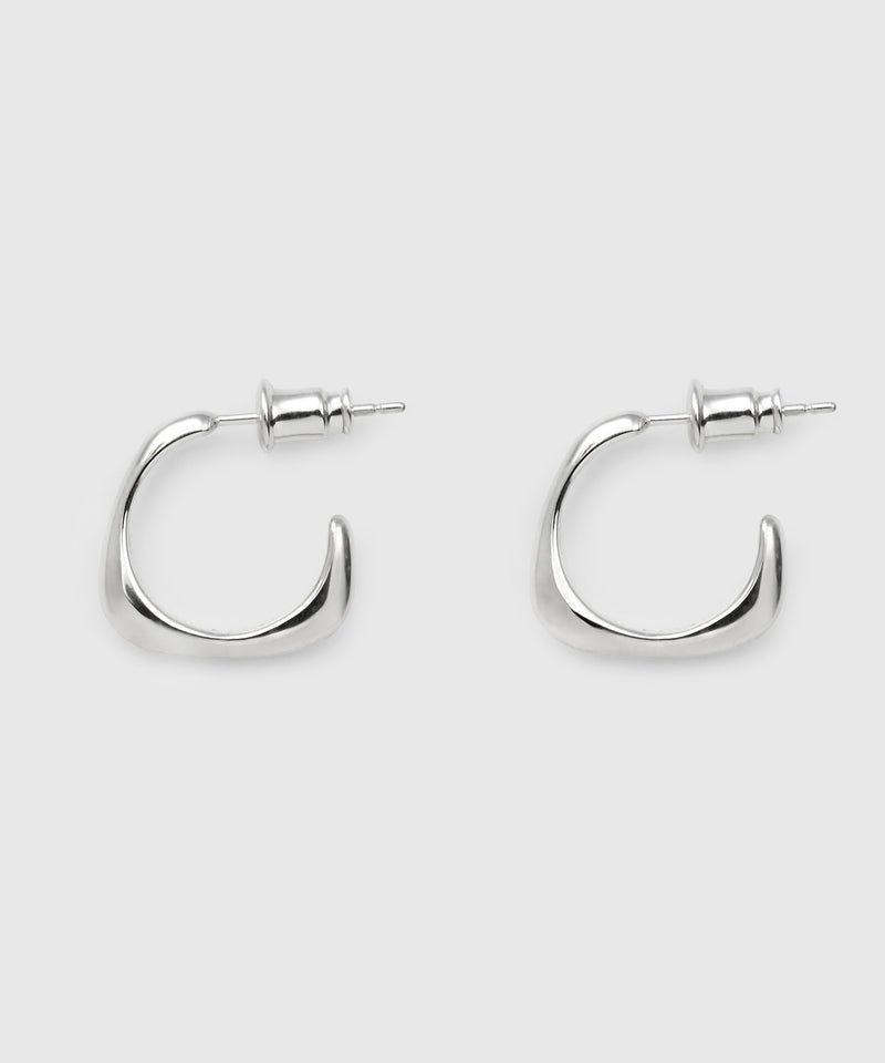 【ISOLATION / アイソレーション】Sculpture Hoop Pierce /ISP-0306G(SILVER)