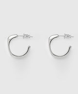 【ISOLATION / アイソレーション】Sculpture Hoop Pierce/ISP-0307(SILVER)