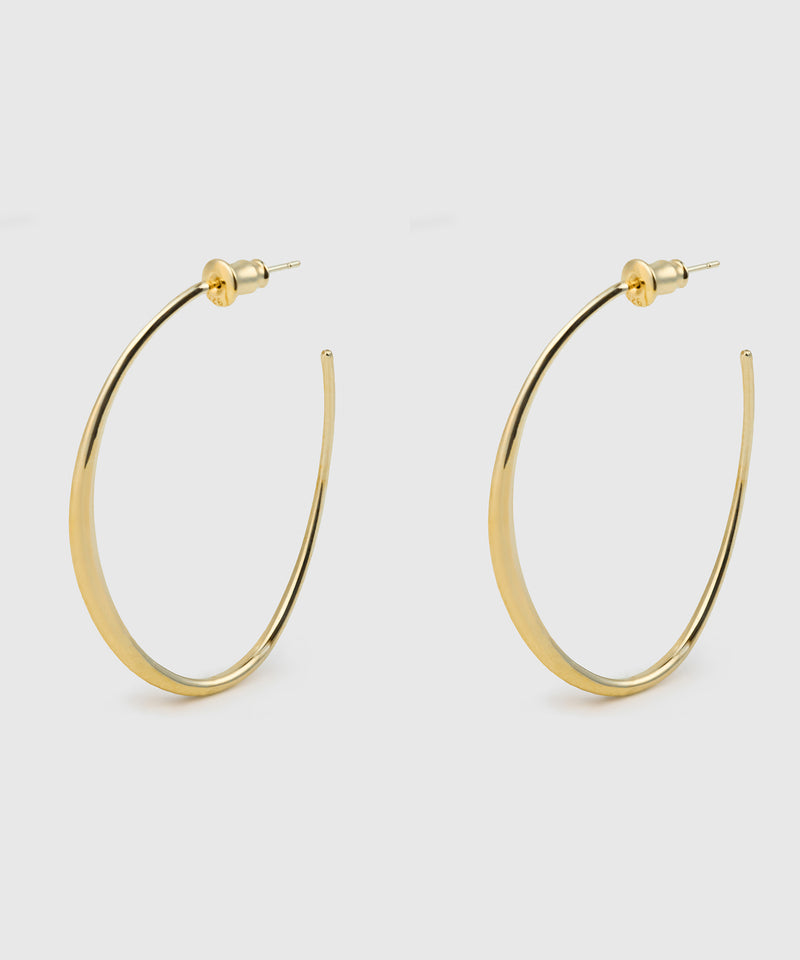 【ISOLATION / アイソレーション】Minimal Curve Hoop/ISP-0308G(GOLD)