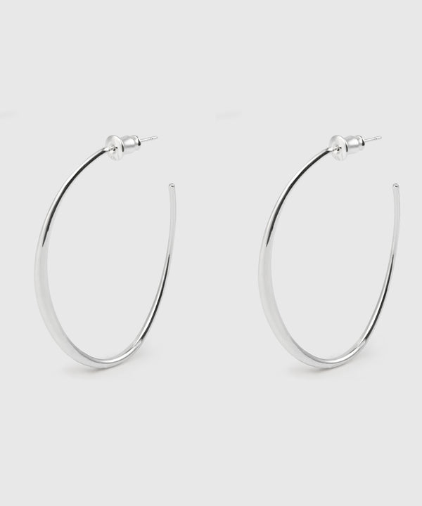 【ISOLATION / アイソレーション】Minimal Curve Hoop/ISP-0308(SILVER)